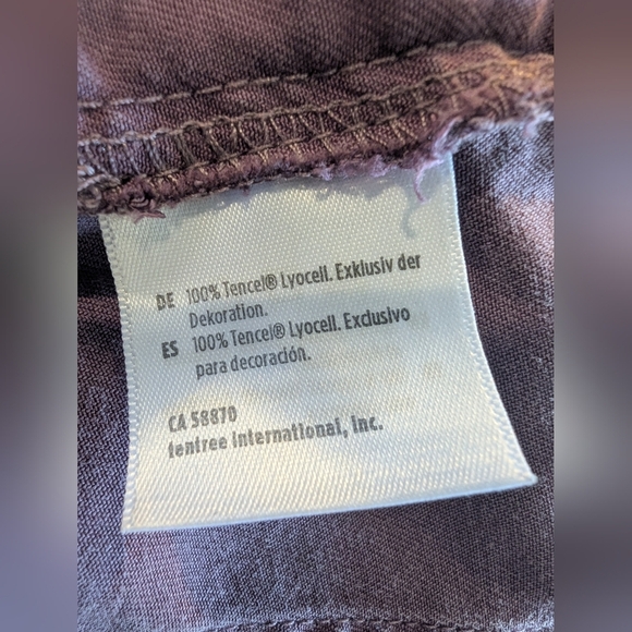 Tentree Tencel Instow Shorts - Women's Purple Size XS - Picture 9 of 15